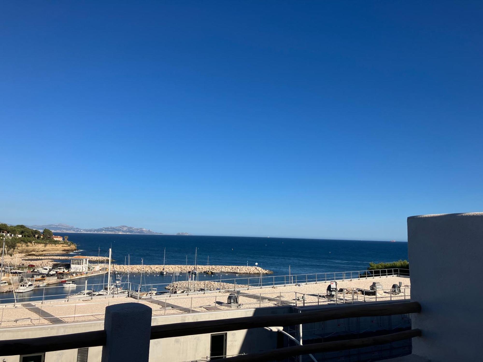 Ferienwohnung T2 Vue Sur Le Port Jacuzzi Terrasse Et Parking Carry-le-Rouet Exterior foto