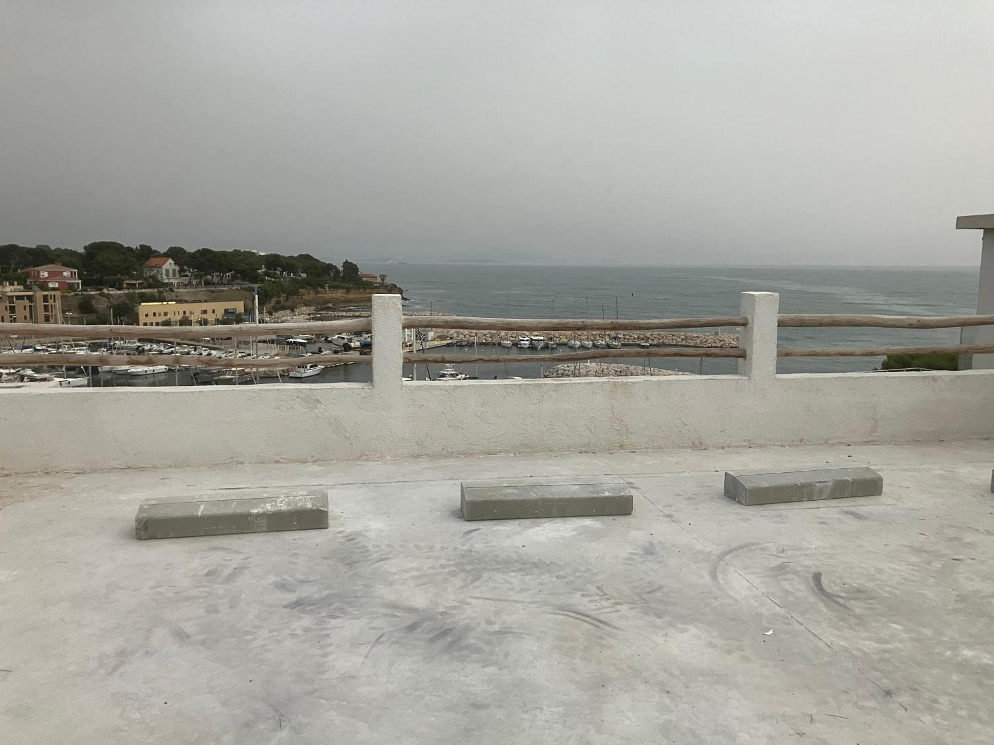 Ferienwohnung T2 Vue Sur Le Port Jacuzzi Terrasse Et Parking Carry-le-Rouet Exterior foto