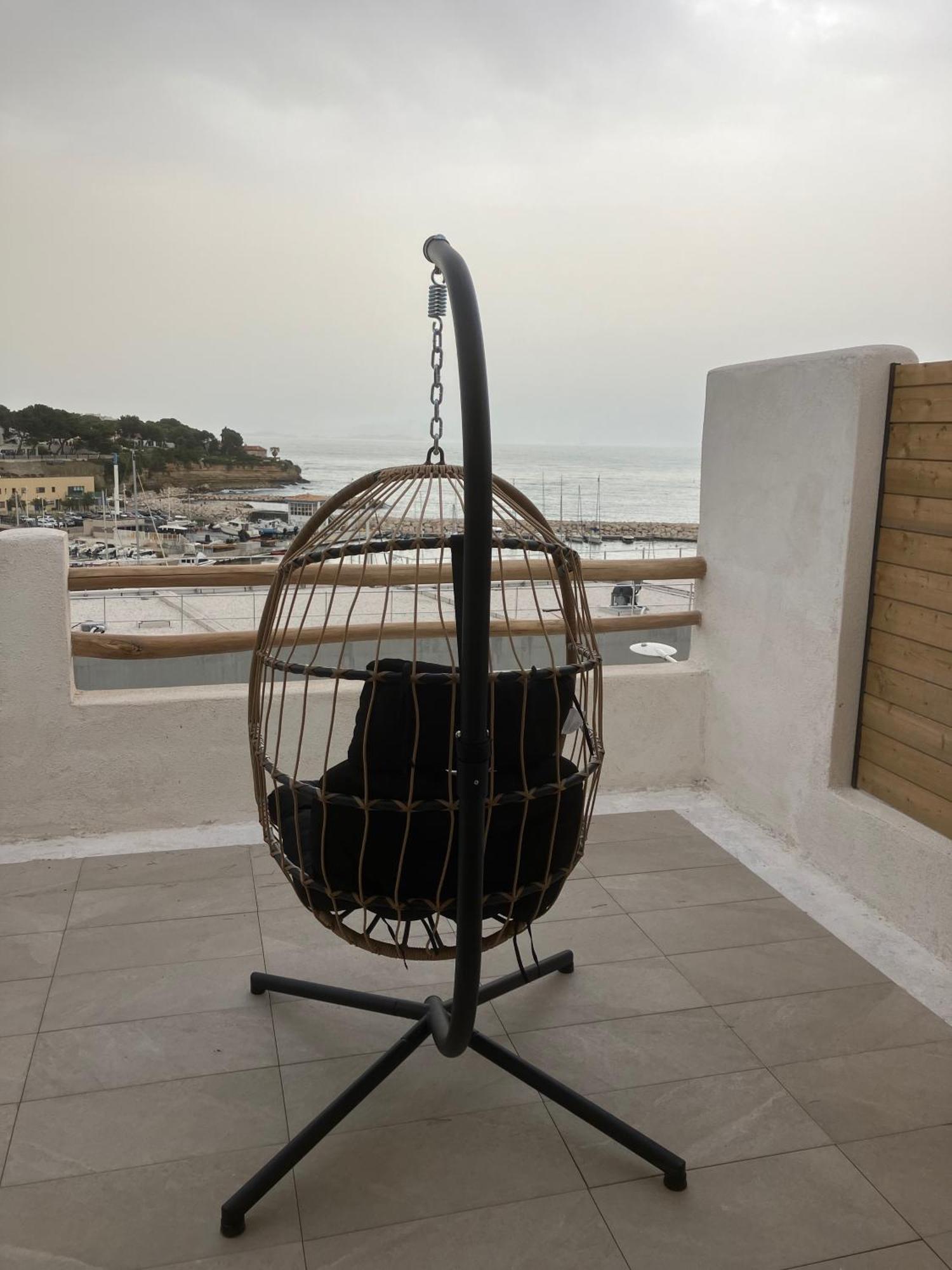 Ferienwohnung T2 Vue Sur Le Port Jacuzzi Terrasse Et Parking Carry-le-Rouet Exterior foto