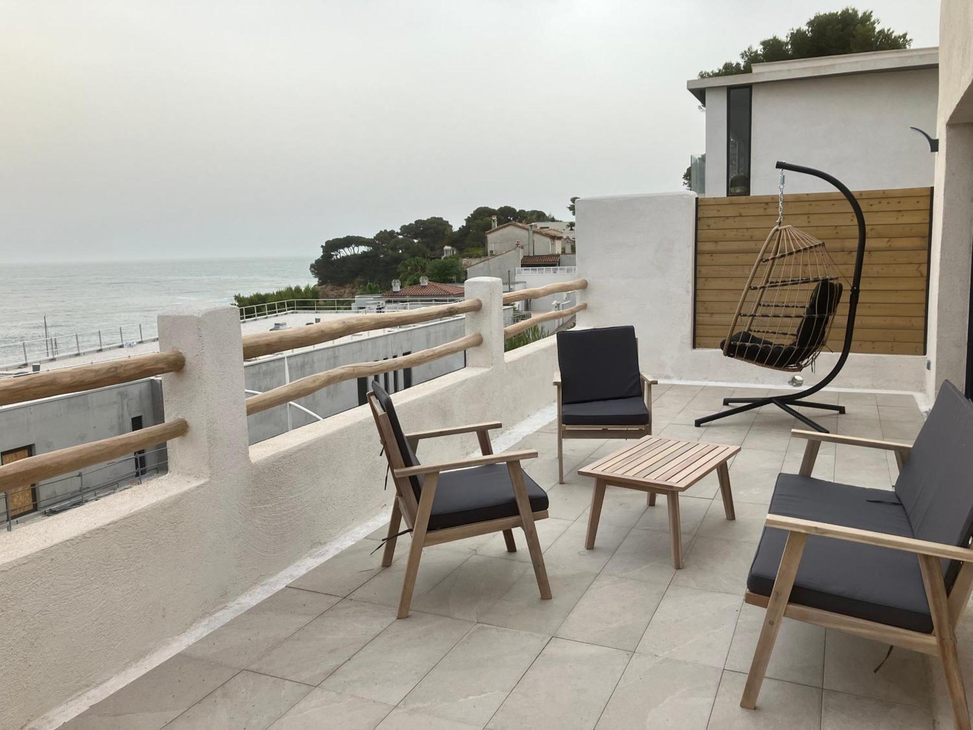 Ferienwohnung T2 Vue Sur Le Port Jacuzzi Terrasse Et Parking Carry-le-Rouet Exterior foto