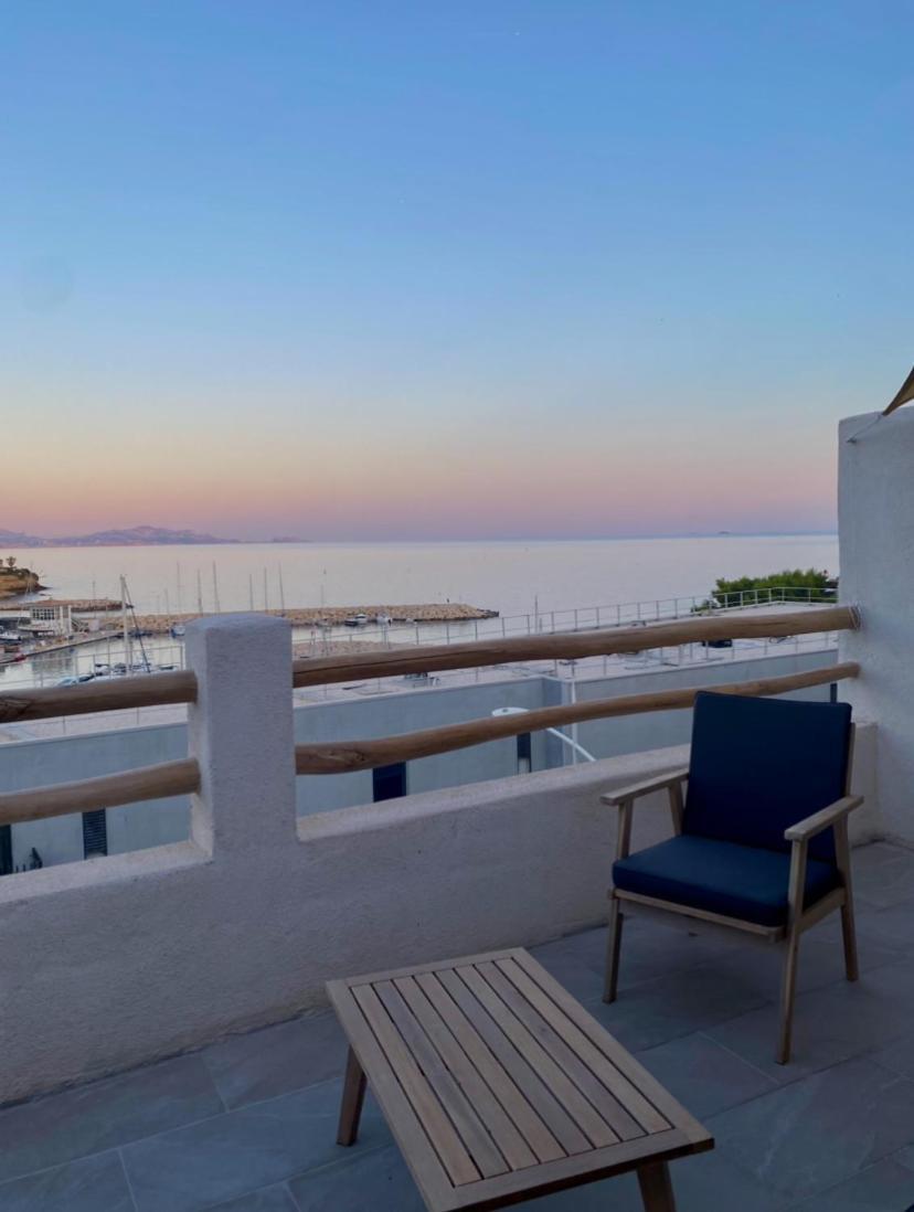 Ferienwohnung T2 Vue Sur Le Port Jacuzzi Terrasse Et Parking Carry-le-Rouet Exterior foto
